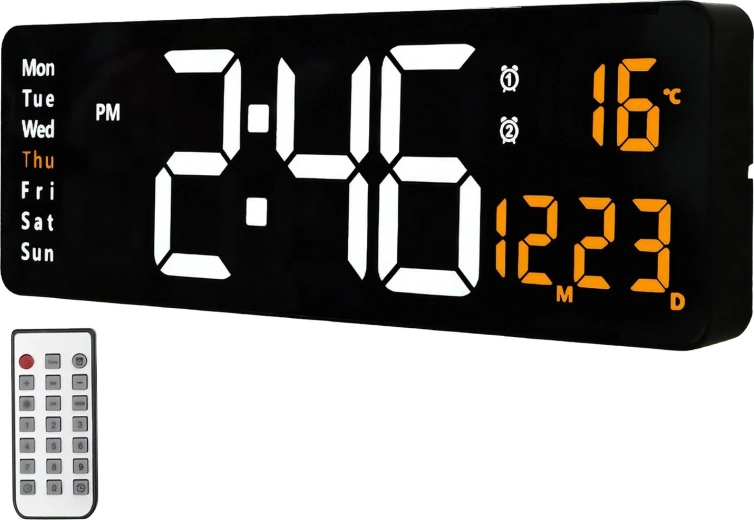 RENEW FORCE LED Wall and Desk Clock