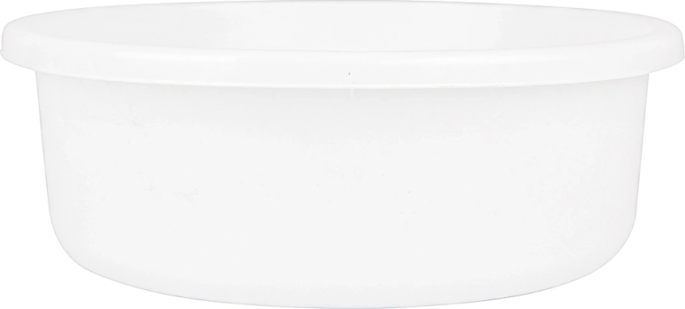 Apaļā bļoda Classic 46 cm 20 l balta