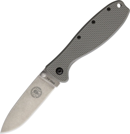 Esee Zancudo kabatas nazis 7,7 cm, stonewash, lapu zaļš FRN
