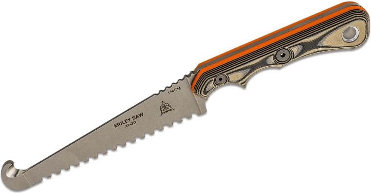 TOPS Knives Muley Skinner un Muley Saw komplekts ar ādas maksti
