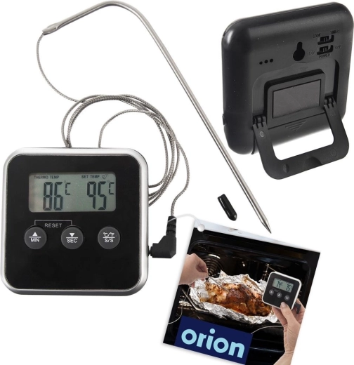 Izturīga nerūsējoša tērauda zonde un garš kabelis