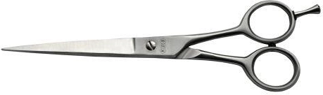 Hairdressing scissors with finger rest 17 cm stainless steel