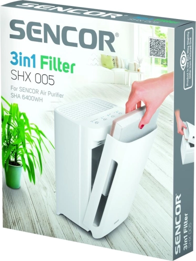 Sencor SHX 005 filtrs 3 vienā gaisa attīrītājam SHA 6400WH