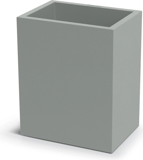 Puķu pods Cubla Case High 36 cm betona pelēkā krāsā
