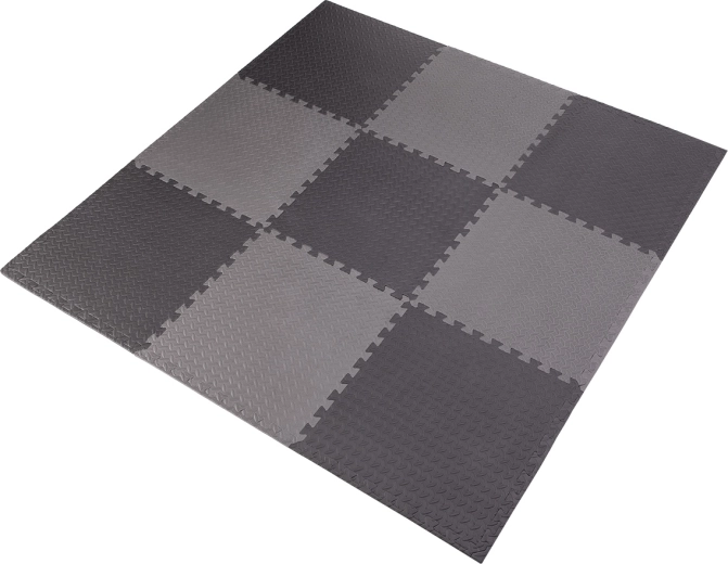 Protective EVA Foam Puzzle Mat HMS Premium, Dark Gray