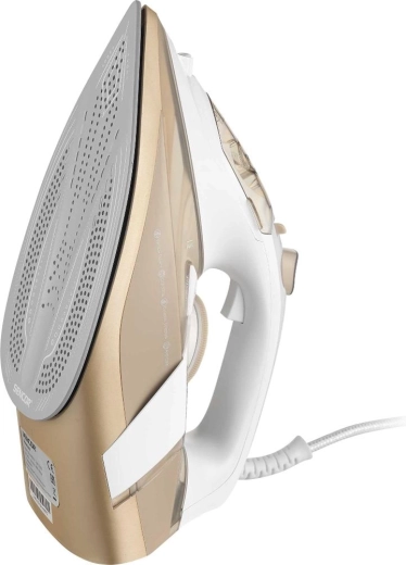 Ceramic soleplate with a precision tip