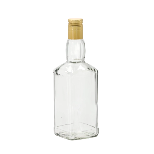 Stikla pudele Daniels 500 ml ar skrūvējamu vāciņu