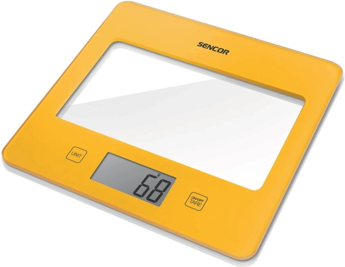 SENCOR SKS 5036YL Kitchen Scale, Yellow