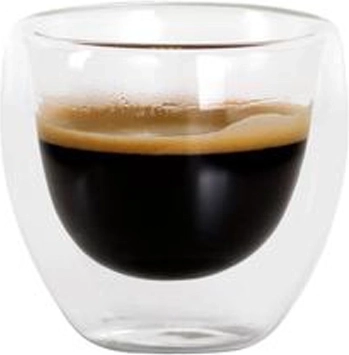 Glass espresso cup made of double-walled borosilicate glass 100 ml TORO