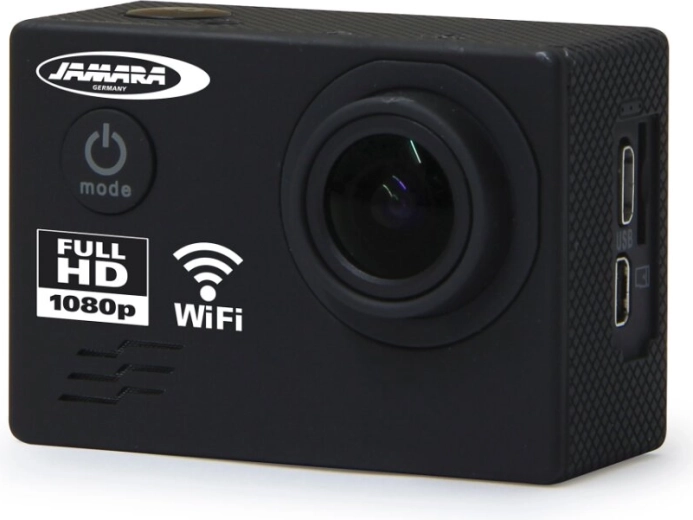 JAMARA Camara full hd pro wifi v2 akcijas kamera melna