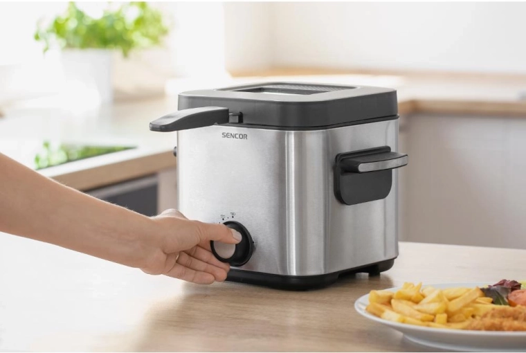 Adjustable frying temperature
