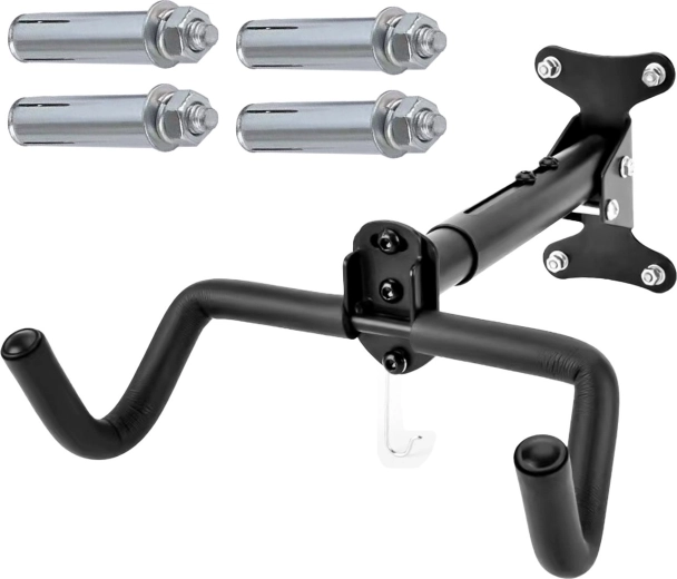 Adjustable Folding Wall-Mounted Bicycle Rack
