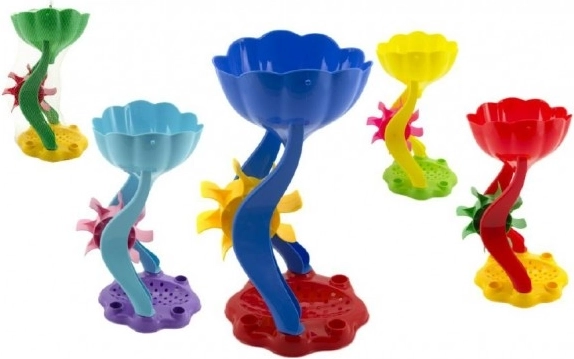 Plastmasas smilšu dzirnavas bērniem