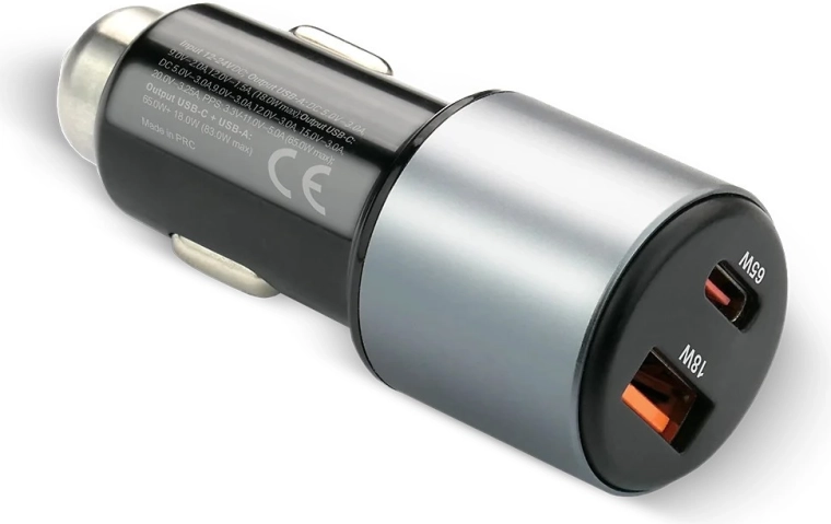 Ātrā uzlāde caur USB‑C PD līdz 65 W