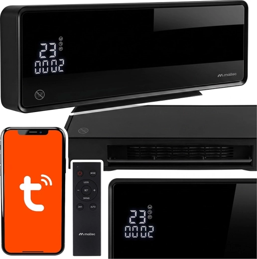 Maltec gaisa aizkars PT5800W-BL WiFi ar tālvadības pulti