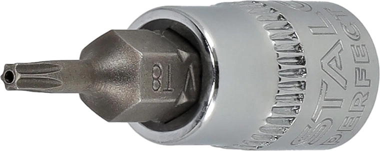 1/4" uzgalis ar HEX 6 mm bitu Stalco