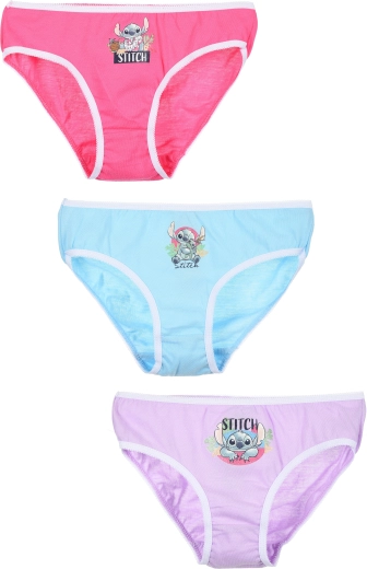 Meiteņu apakšbiksīšu komplekts 3 gab. Lilo & Stitch