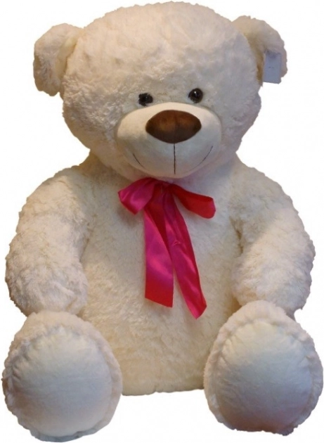 Plīša lācis Norberts krēmkrāsā 75 cm