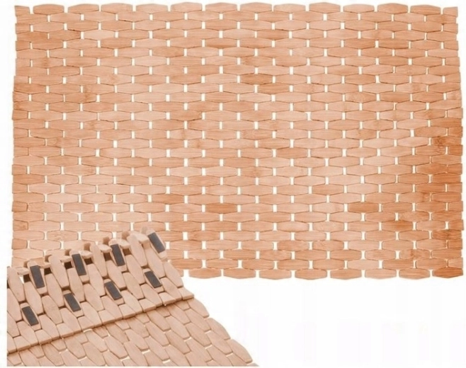 Natural bamboo and flexible construction