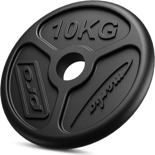 Olimpiskais čuguna disks 10 kg MARBO