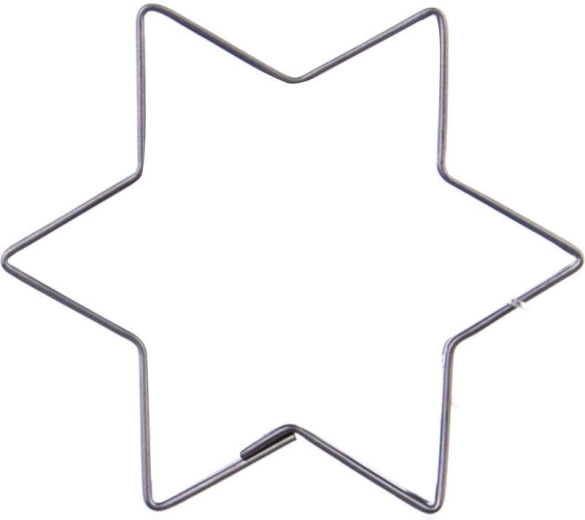 Cookie Cutter Star 4.6 cm Stainless Steel