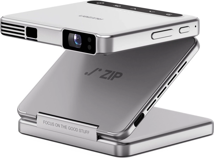 Aurzen Zip Portable Projector – Silver