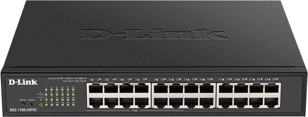 Komutators D-Link DGS-1100-24PV2 Switch 24GE PoE