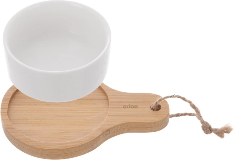 Stable fit of the bowl in the tray