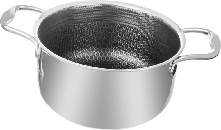 Nerūsējošā tērauda katls COOKCELL 26 cm, 7 l ar nepiedegošu pārklājumu