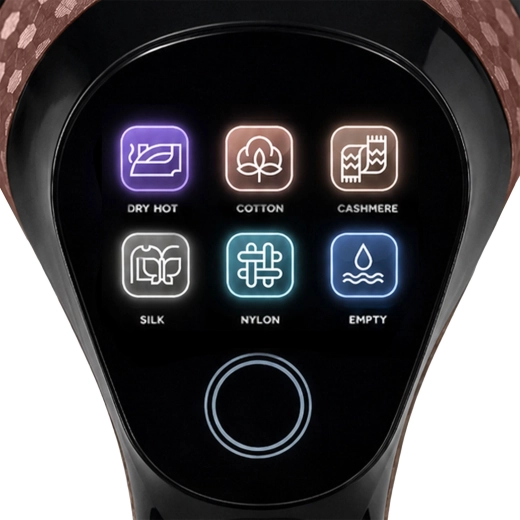 Touch LCD panel with fabric programs
