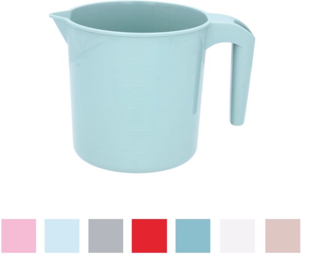 Plastmasas mērkrūze 1,5 l bez BPA