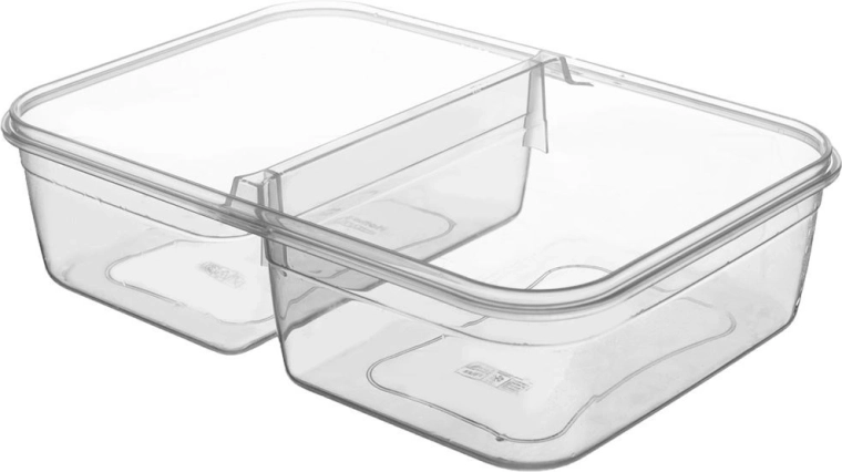 Two separate compartments for fresher flavors