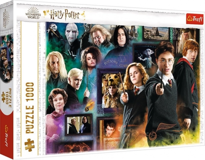 Puzle HARRY POTTER 1000 gabali – burvju pasaule
