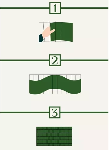 Vienkārša montāža ar klipšiem