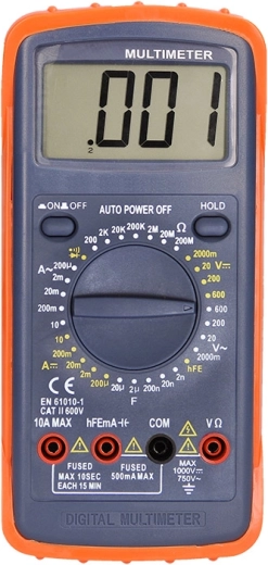 Solight digitālais multimetrs 600 V/10 A — 1 gab.