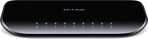Gigabitu komutators TP-LINK TL-SG1008D, 8 porti
