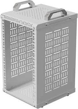 Lanberg atvērtais rack 10" 9U 280 × 300 mm pelēks