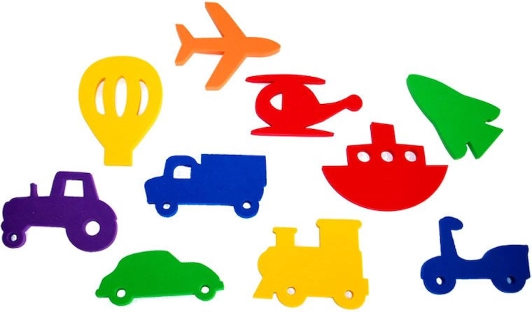 Ūdens uzlīmes Transports – komplekts 10 gab.