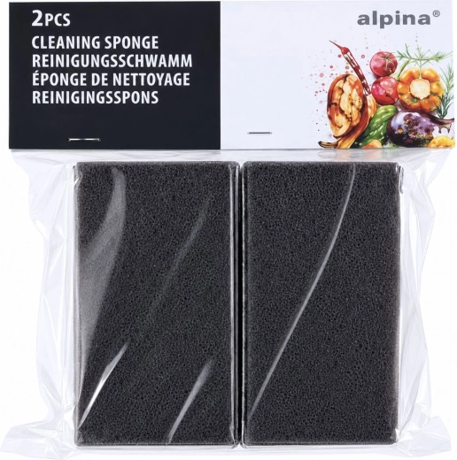 Grill sponge 12.5 × 7 × 4.5 cm - 2 pcs