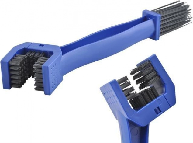 Bicycle and Motorcycle Chain Brush – Blue