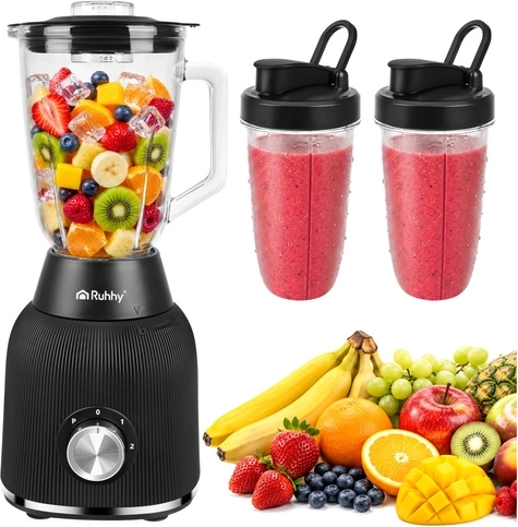 2 portable bottles – take your drink anywhere