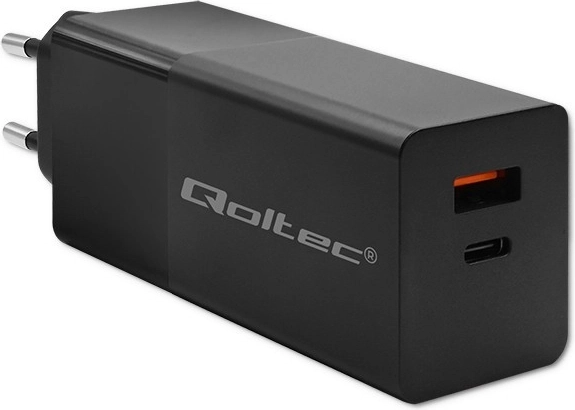Lādētājs Qoltec GaN Power Pro melns