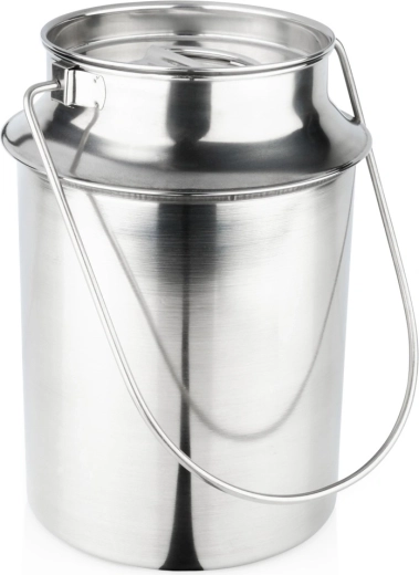Vilde nerūsējošā tērauda piena kanna 7,5 l