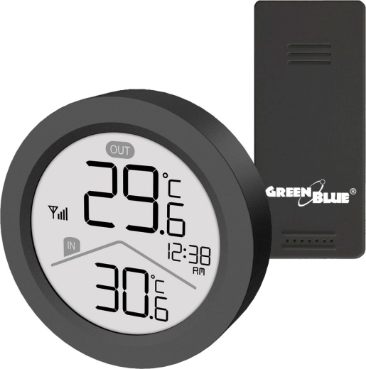 GreenBlue wireless weather station with outdoor sensor GB162B - 1 piece