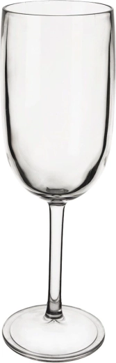 Glass elegance, plastic safety