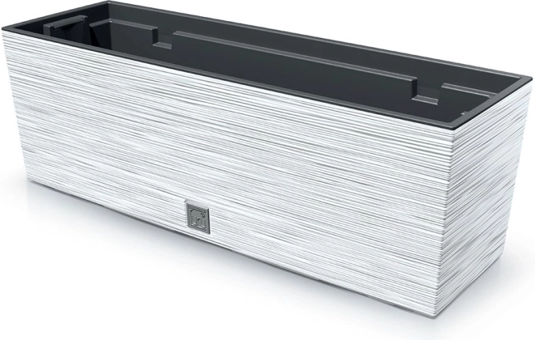 Plastic Planter Box FURU CASE 58 cm – white