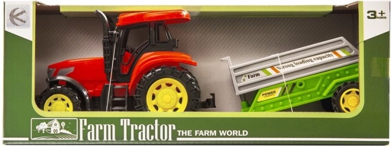 Tractor with trailer - 1 piece