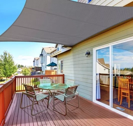Pleasant shade for the terrace and garden