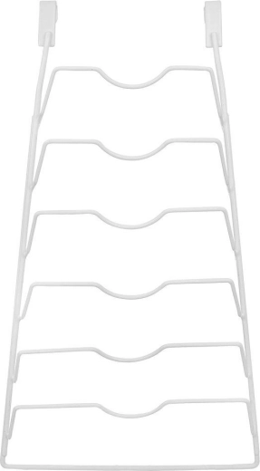 Metal white hanging lid holder ORION
