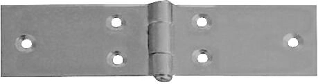 Hinged joint 25 × 100 mm galvanized, pack of 20 pcs